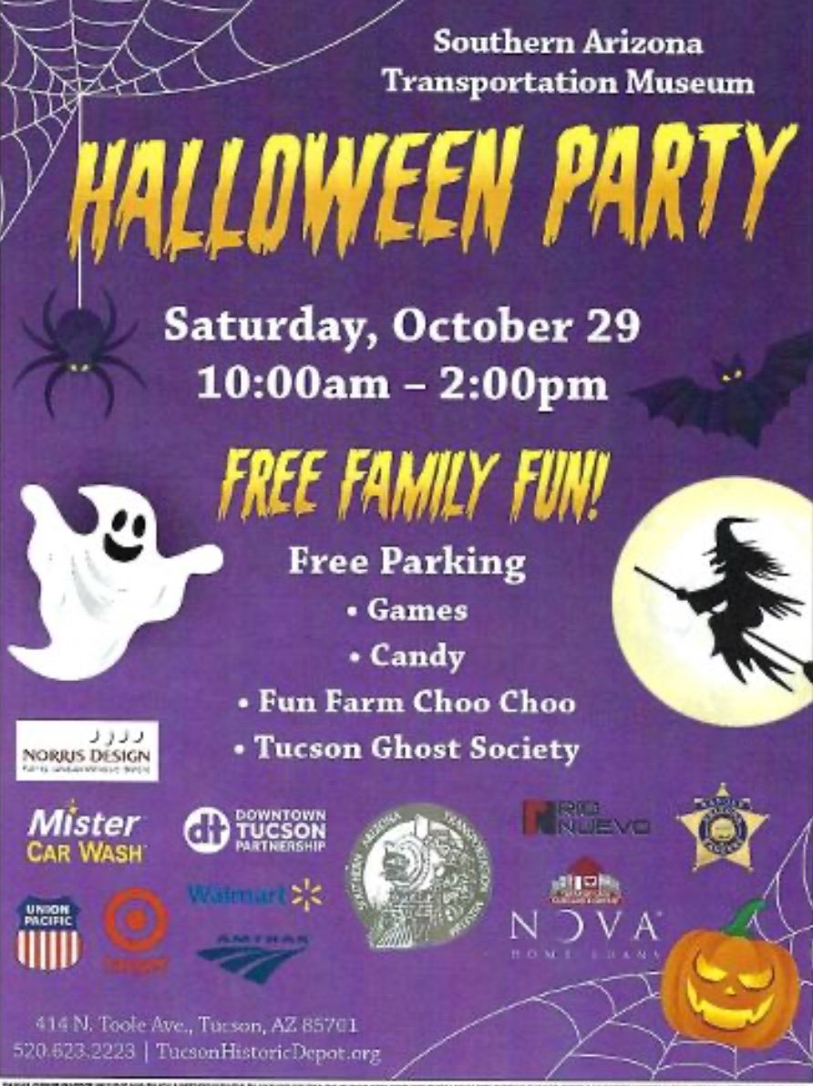 Halloween Party at the Southern Arizona Transportation Museum
